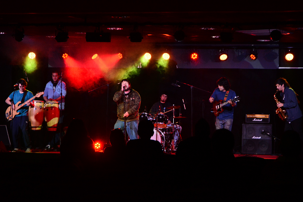 La Piedra Rocanrol presentó su show en Terrazas