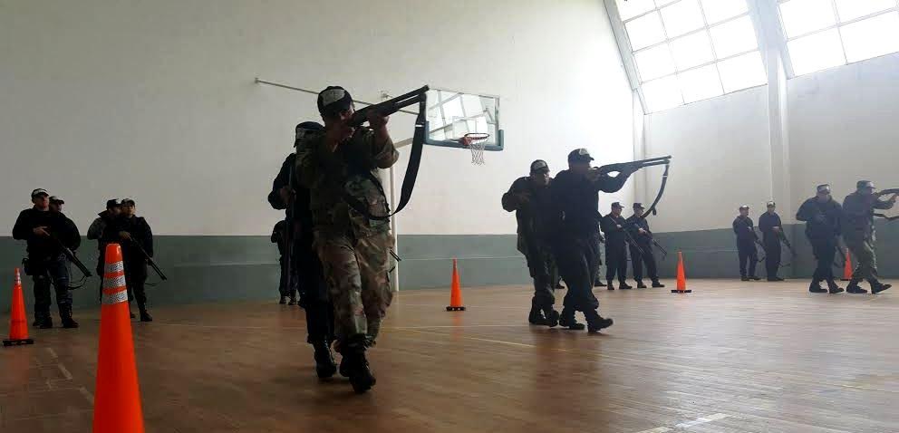 El Instituto de Seguridad capacita sobre el uso de escopeta en el ámbito penitenciario