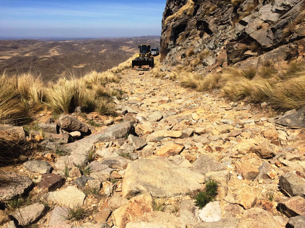 Obras en los caminos provinciales