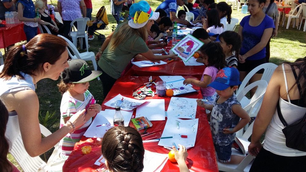 Las Familias Solidarias festejaron en el Ministerio de Desarrollo Social