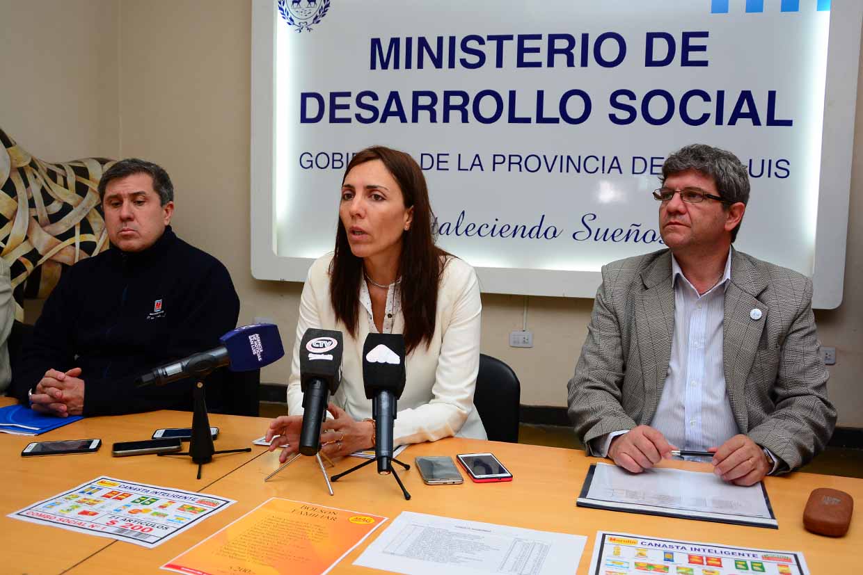 Presentaron la Canasta Social Alimentaria