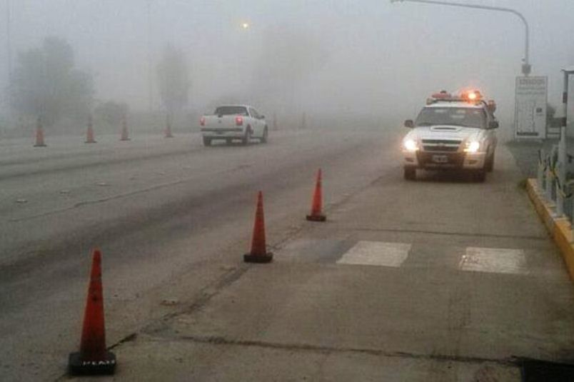 Precaución en rutas y autopistas de San Luis por visibilidad reducida