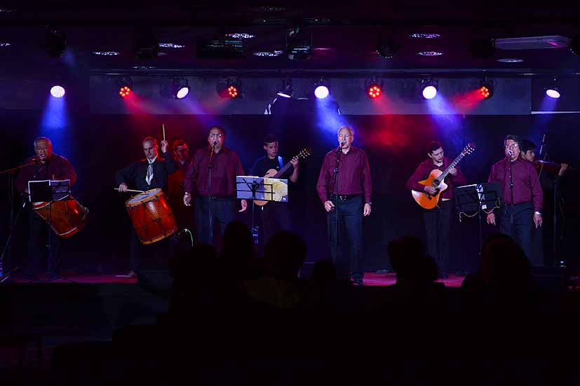 El Grupo Siembra se presentó en el Salón Blanco