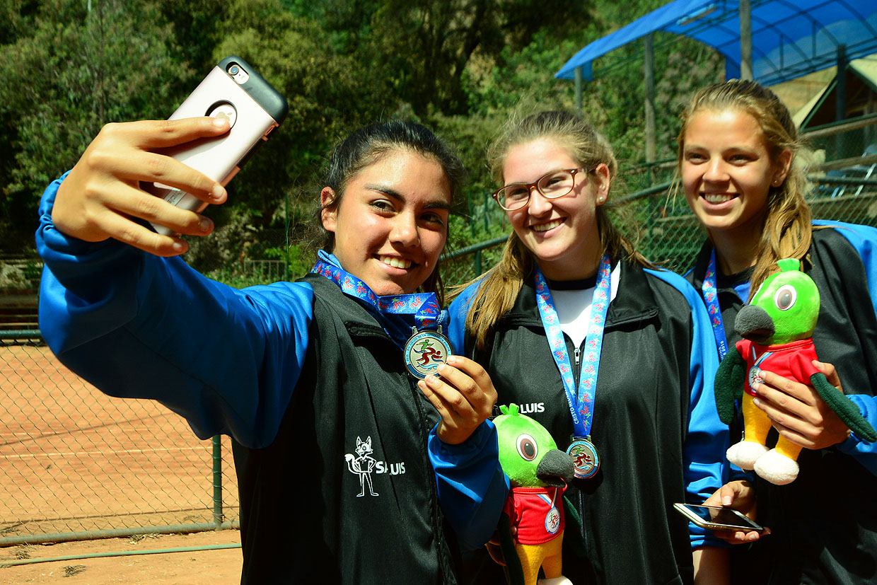 San Luis se quedó con la medalla de plata en tenis femenino