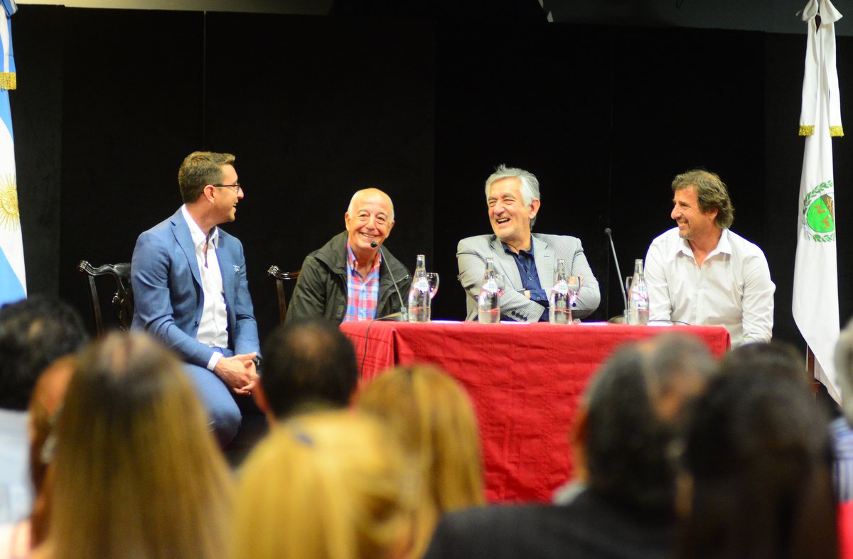 Madurga y Fabbri dieron una charla interactiva en San Luis