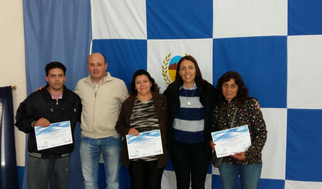 Beneficiarios recibieron sus certificados en Concarán