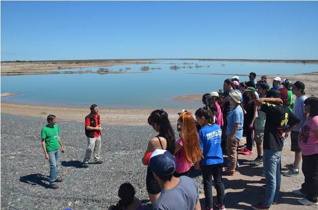 Alumnos de Villa Mercedes recorrieron los Humedales de Guanacache