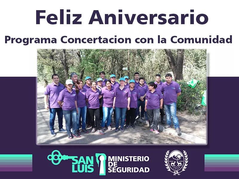 El Programa Concertación con la Comunidad festeja su 13º aniversario