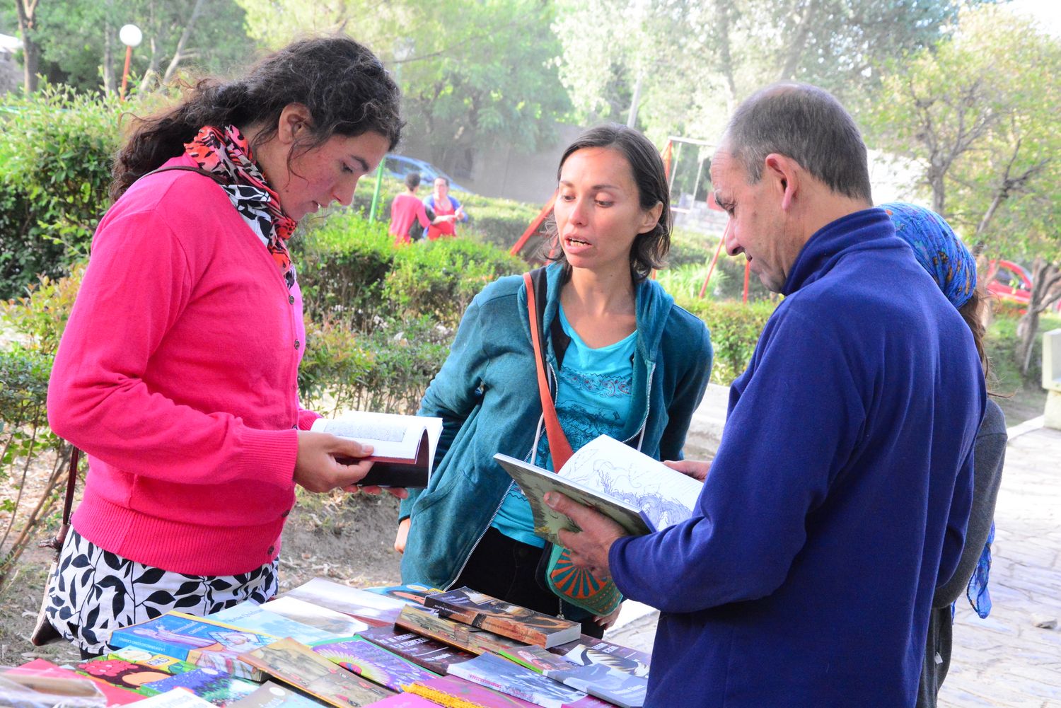 Una feria con espacio para escritores independientes