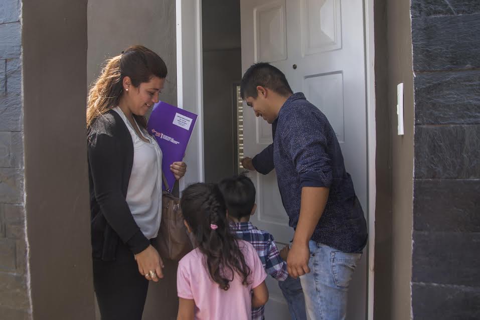 Siete familias de Nogolí cumplieron el sueño de la casa propia