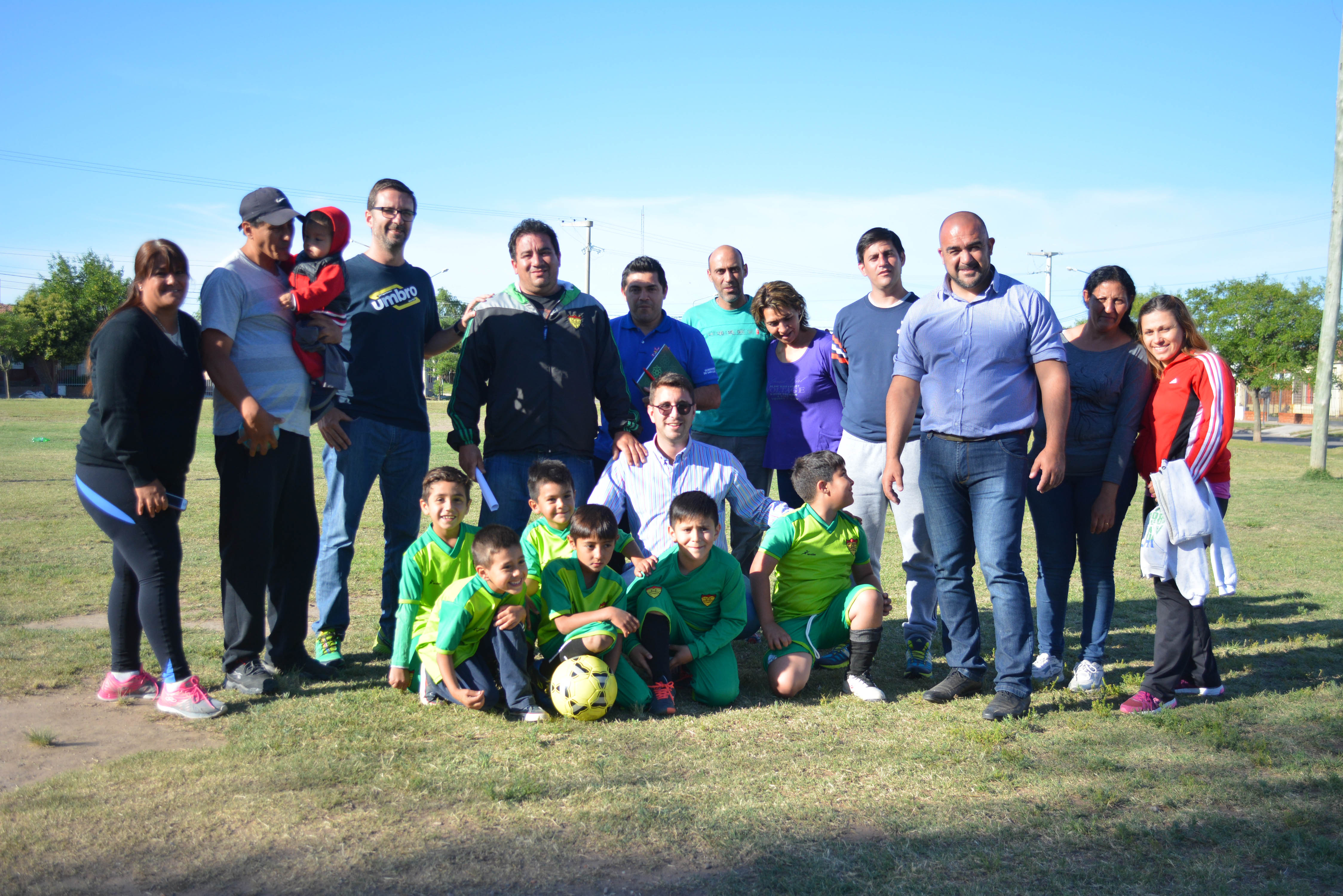 El secretario de Deportes visitó clubes de Villa Mercedes