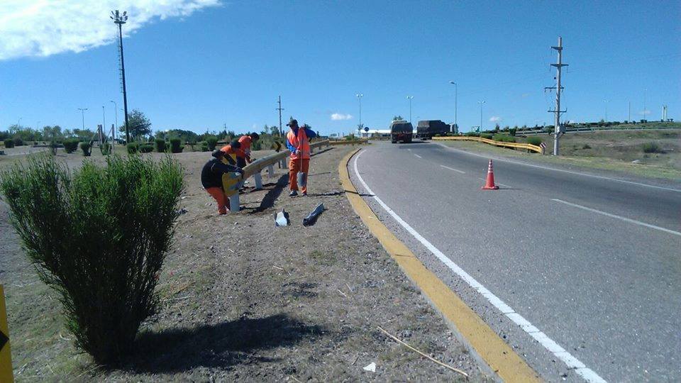 Obras para garantizar la seguridad vial en las autopistas provinciales