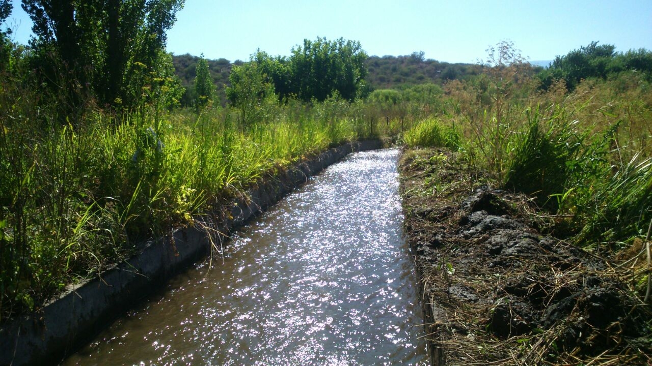 Canales: tareas de mejora en San Francisco del Monte de Oro