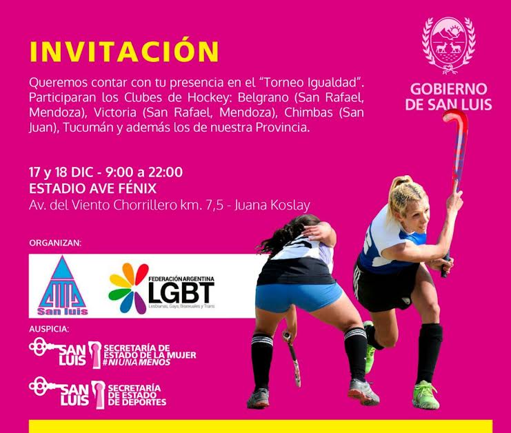 Hockey: se realiza este fin de semana el “Torneo Igualdad”