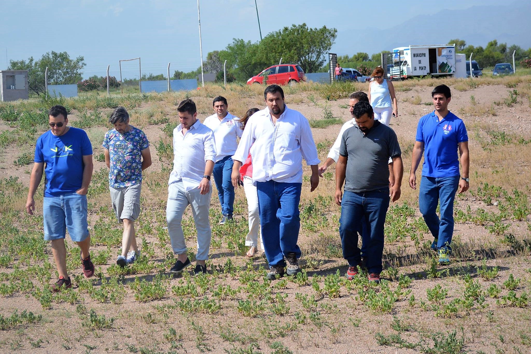 La Secretaría de Deportes visitó a los clubes de La Punta