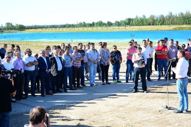 El embalse sobre el Río V permitirá a los mercedinos y a los visitantes disfrutar de la recreación y los deportes.