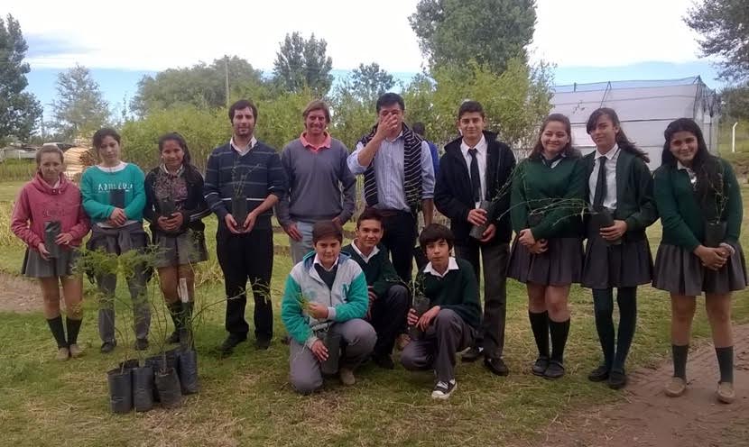 Alumnos de Villa Mercedes conocieron el Centro de Logística Forestal