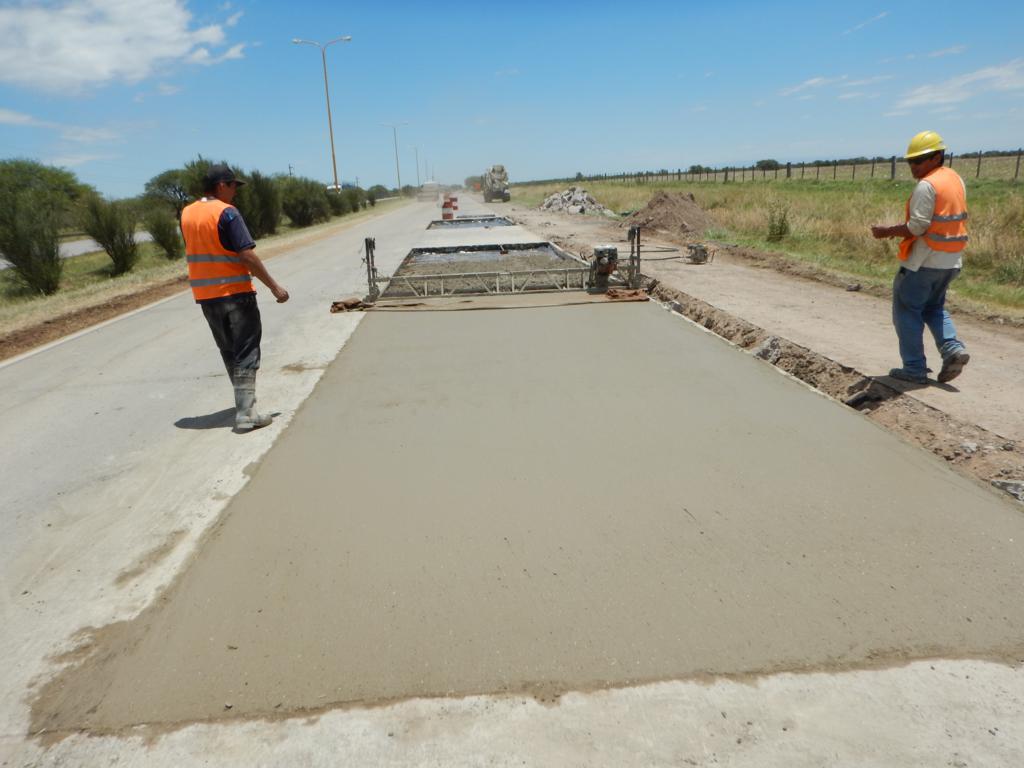 Continúan las obras en la Autopista de las Serranías Puntanas