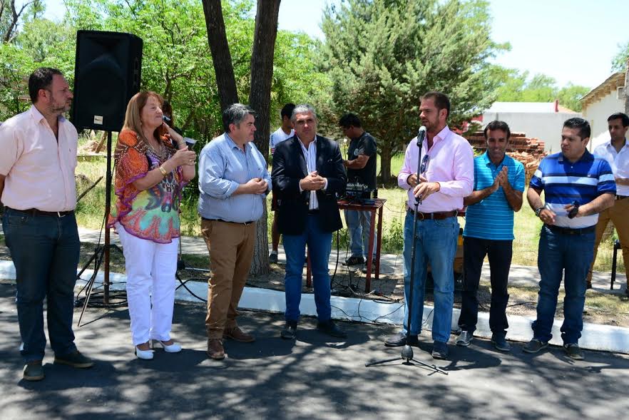 Saladillo estrenó pavimento e iluminación