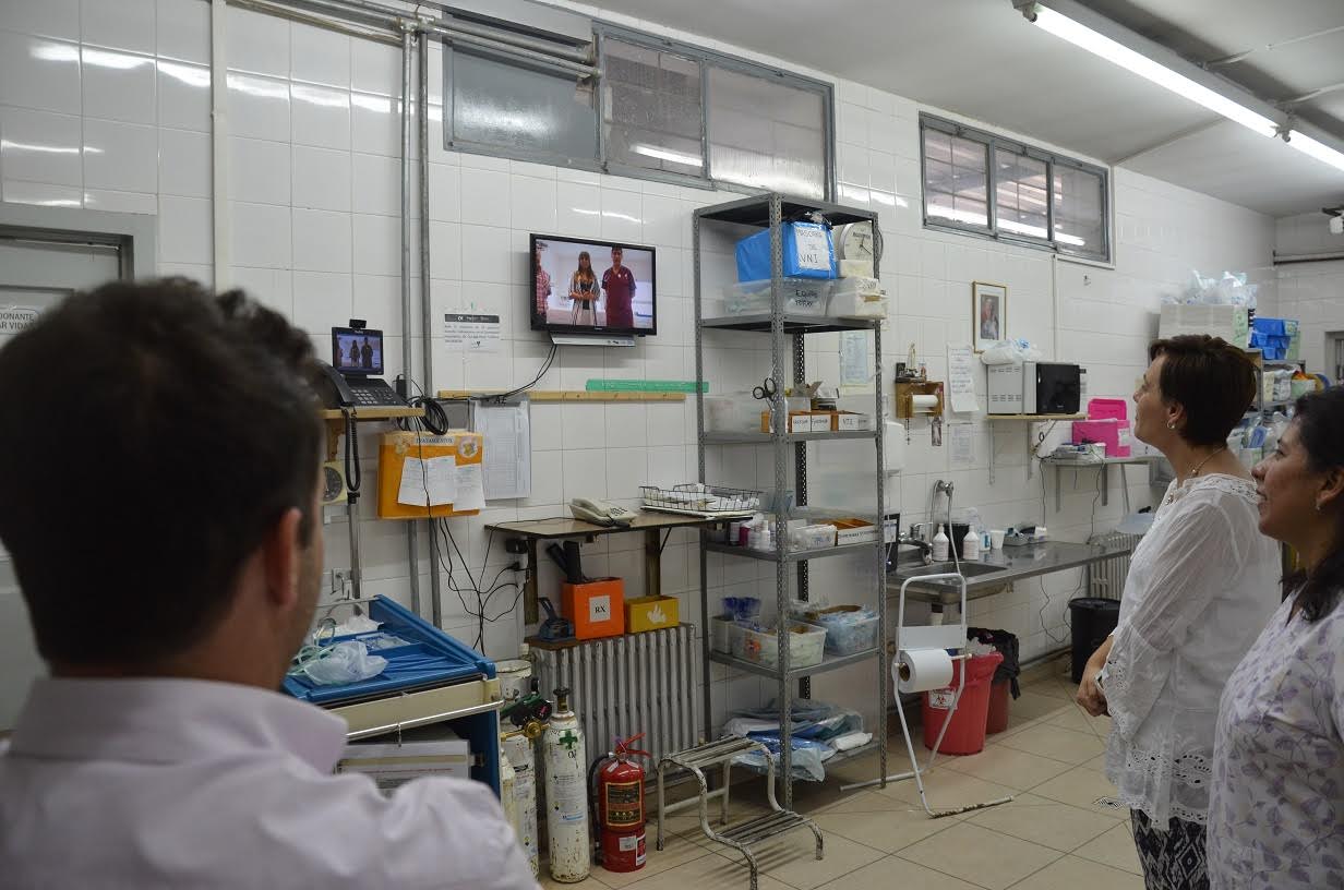 Se inauguró el servicio de telemedicina del Hospital San Luis