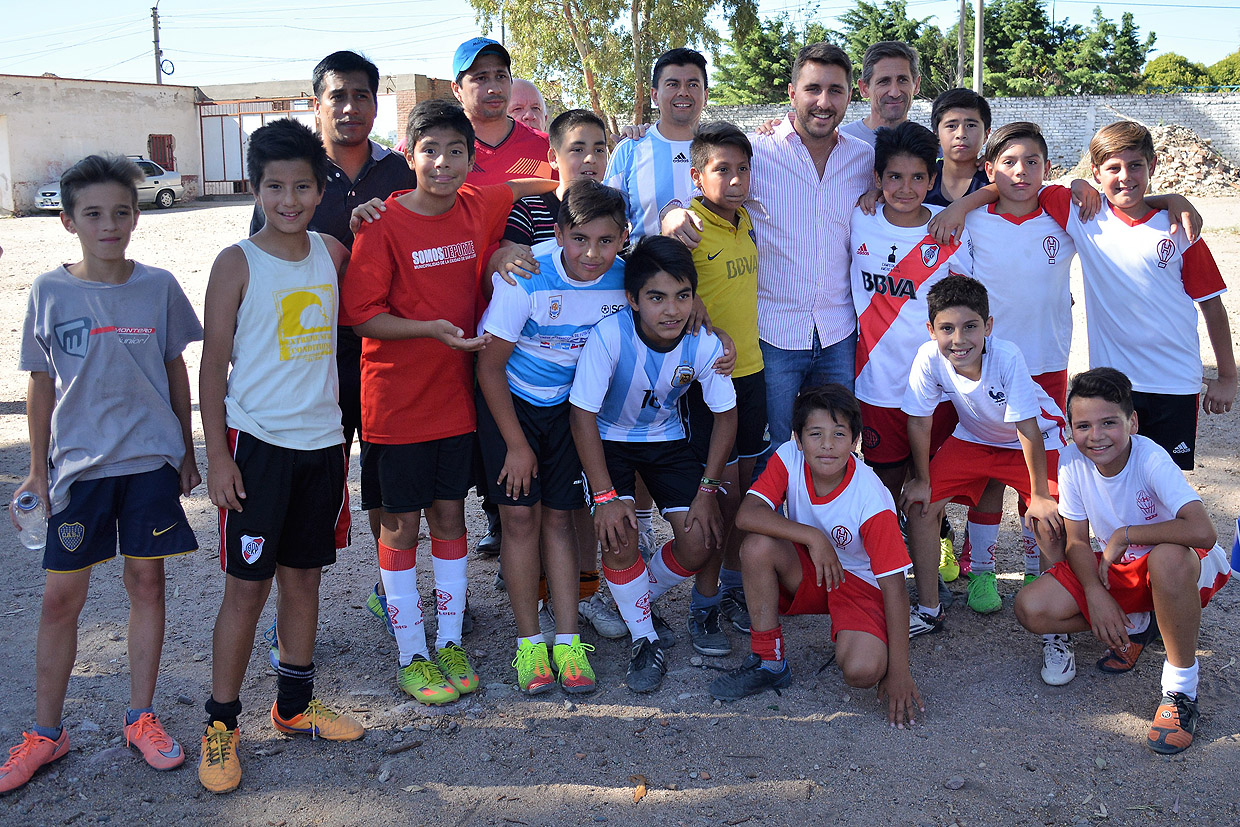 El secretario de Deportes visitó más clubes en la provincia