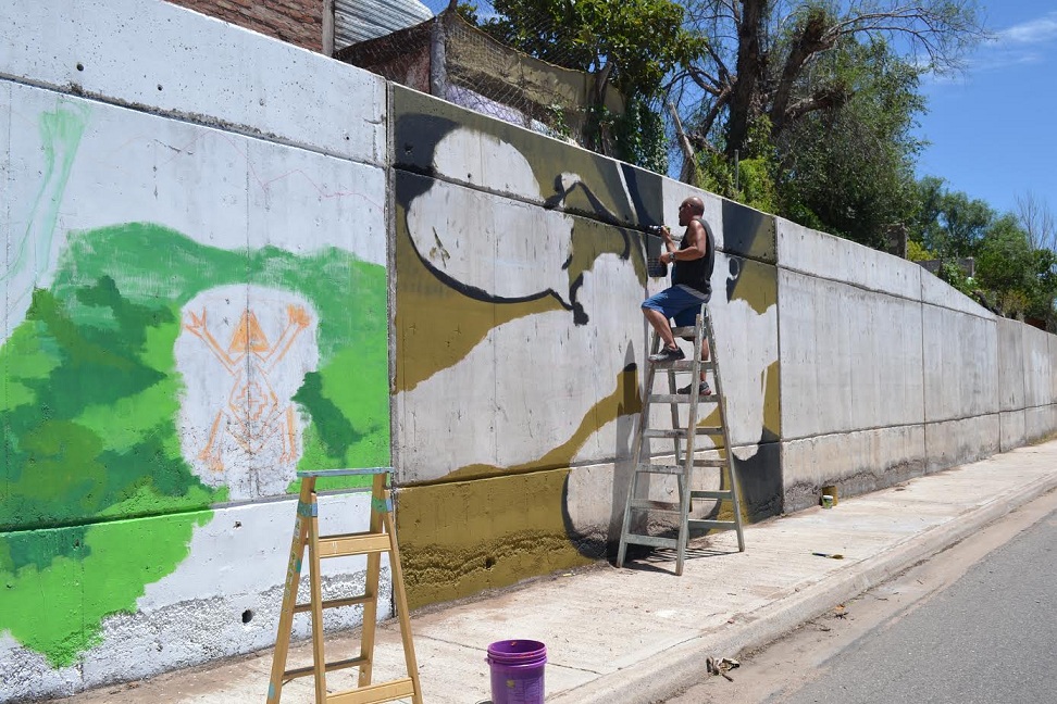 “Pinta bien, Pinta San Luis” le pone color al Corredor Vial