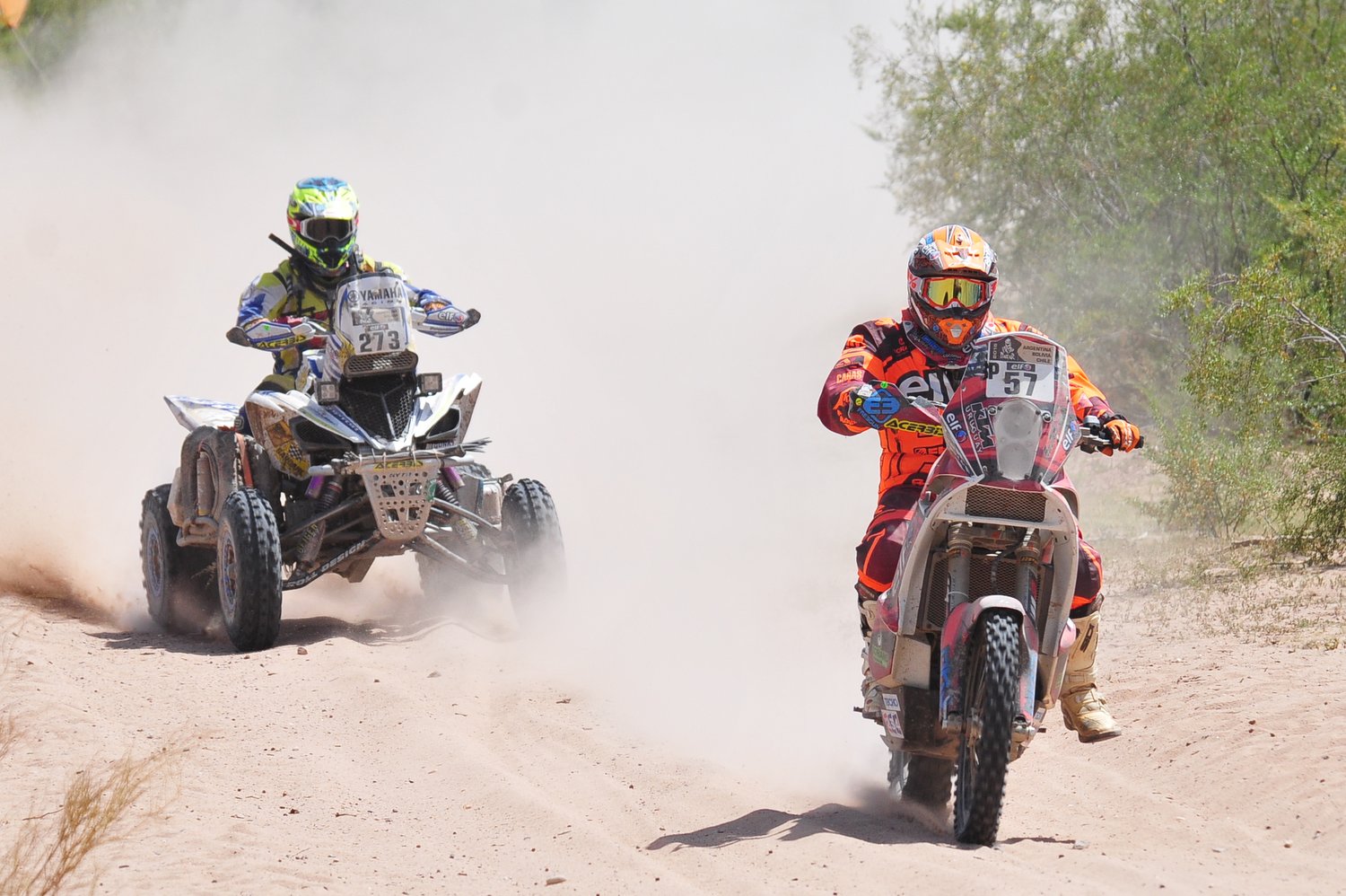 El Dakar por los caminos de San Luis