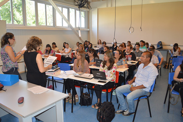 Comenzó la capacitación para profesores del curso de nivelación en la UPrO.