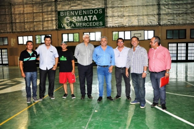 El ministro Amitrano y el vicegobernador Ponce visitaron los predios de gremios interesados en abririr Escuelas Generativas.