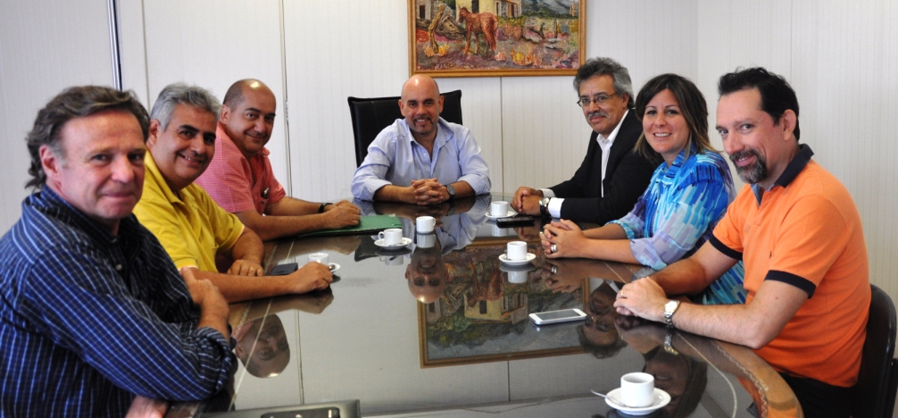 Reunión con autoridades de San Luis Bureau