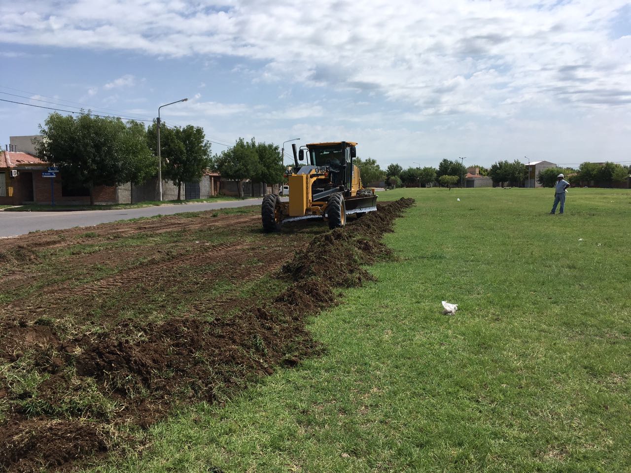 Comenzaron las obras para el Club La Ribera