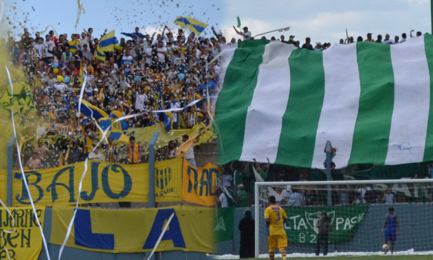 Los hinchas de Estudiantes y Juventud no quieren perderse el clásico puntano