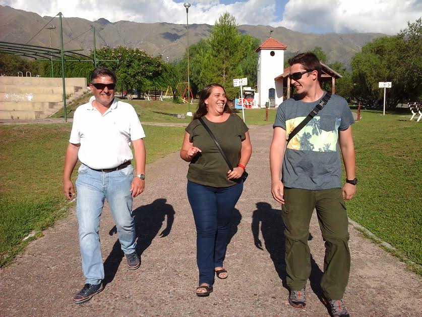 La secretaria de Urbanismo y Parques visitó Merlo y El Morro