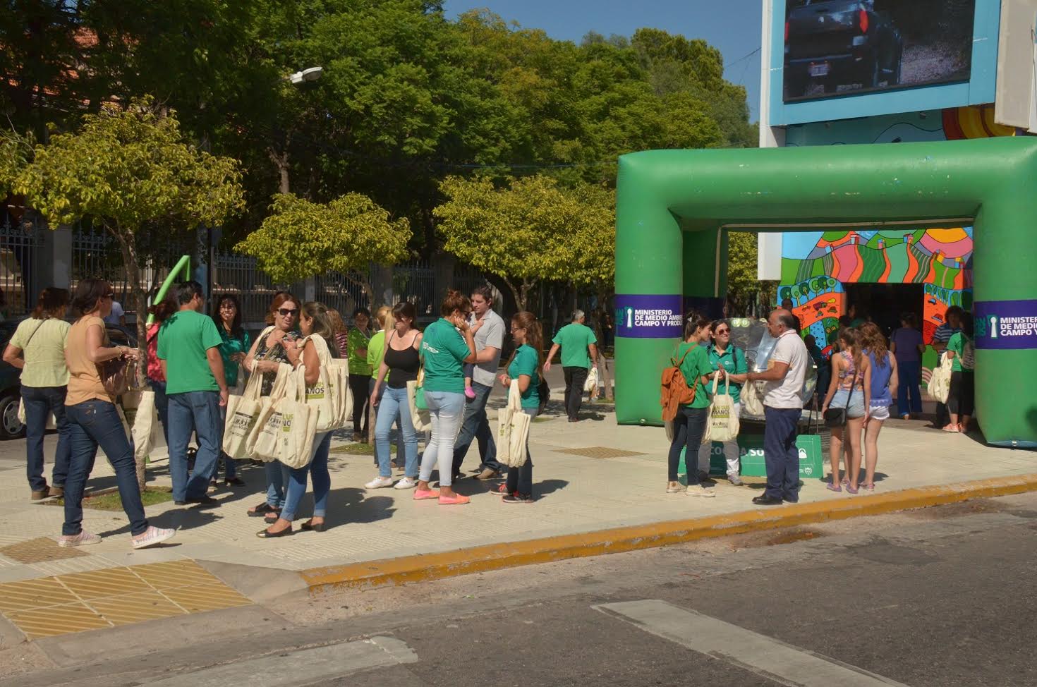 Los vecinos de la capital puntana comenzaron a separar sus residuos