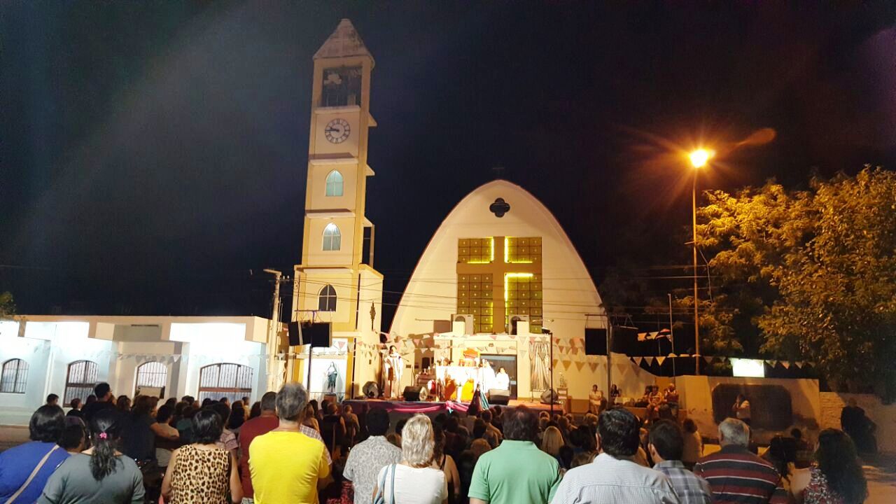 Con una serenata a la Virgen, comenzaron los festejos patronales