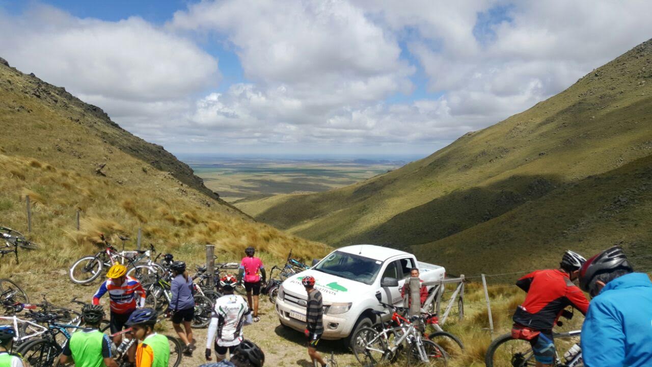 Cerca de 100 personas participaron del evento de cicloturismo en El Morro