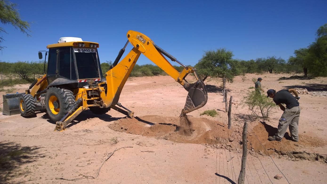 Relevaron los avances de una obra fundamental para los pequeños productores puntanos