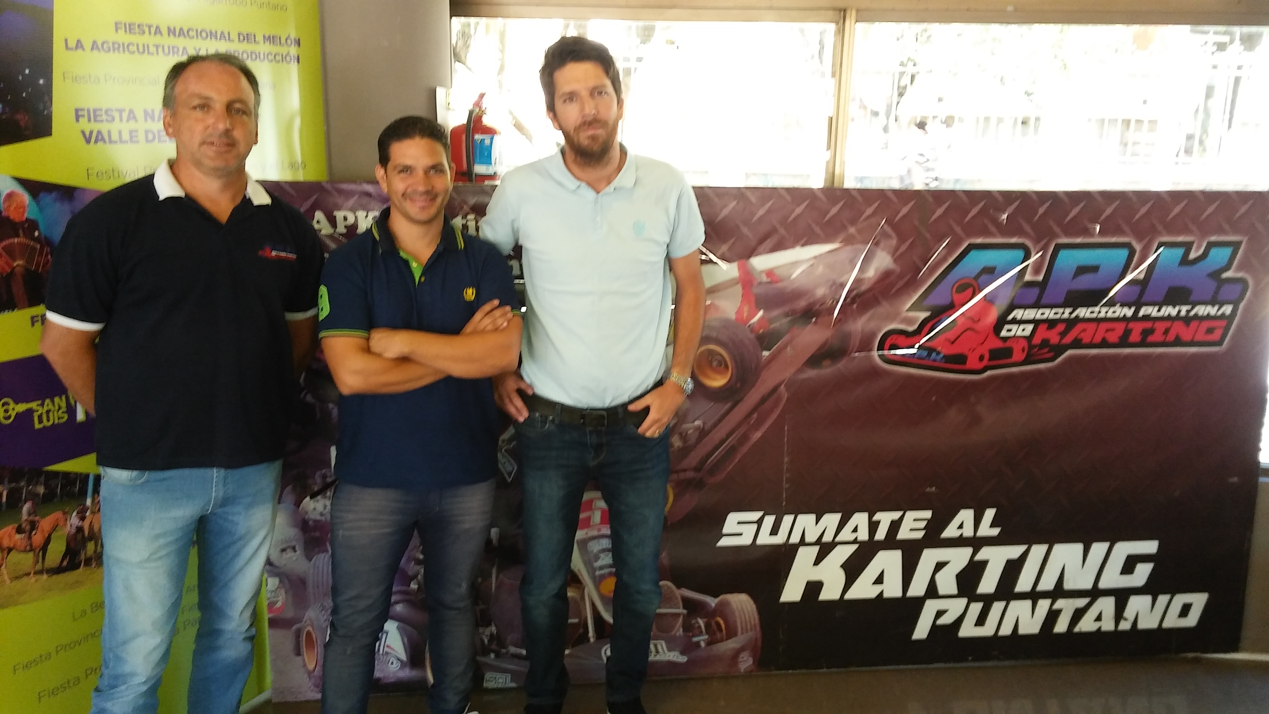 Karting Puntano: la primera fecha se presentó ante los medios