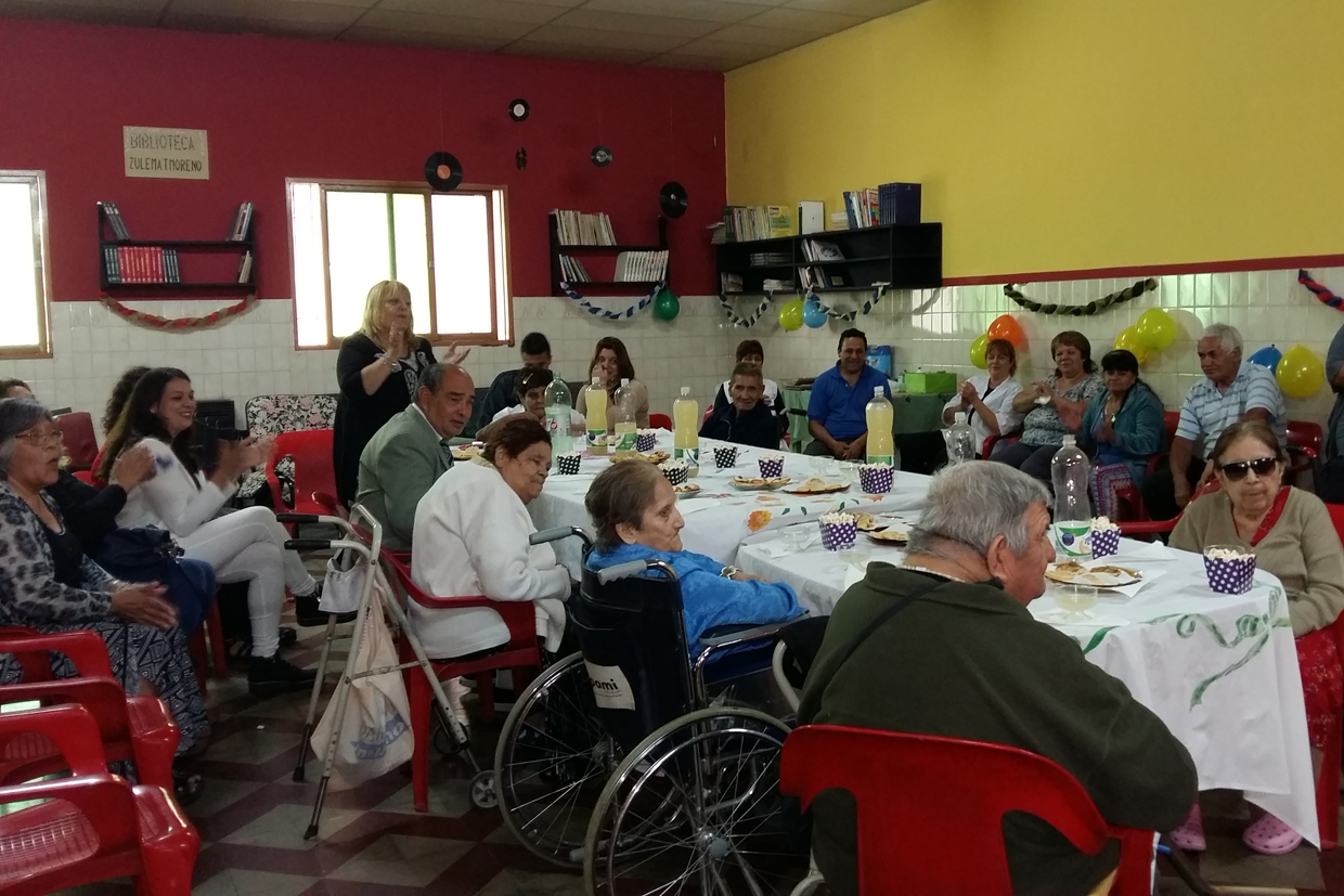 Actividades integrales para los abuelos del Hogar “San Vicente de Paul”