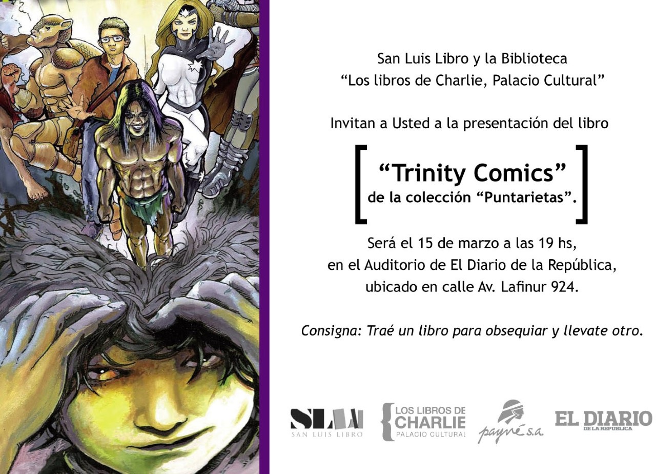 Presentarán el primer libro de cómics con personajes exclusivamente puntanos