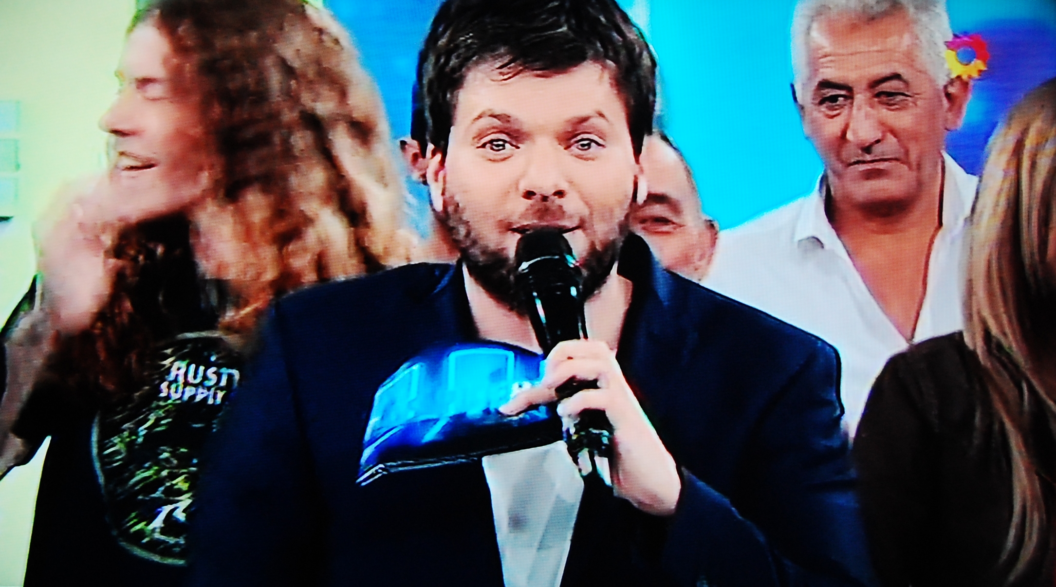 Un doble de Alberto participó en “Las Puertas”