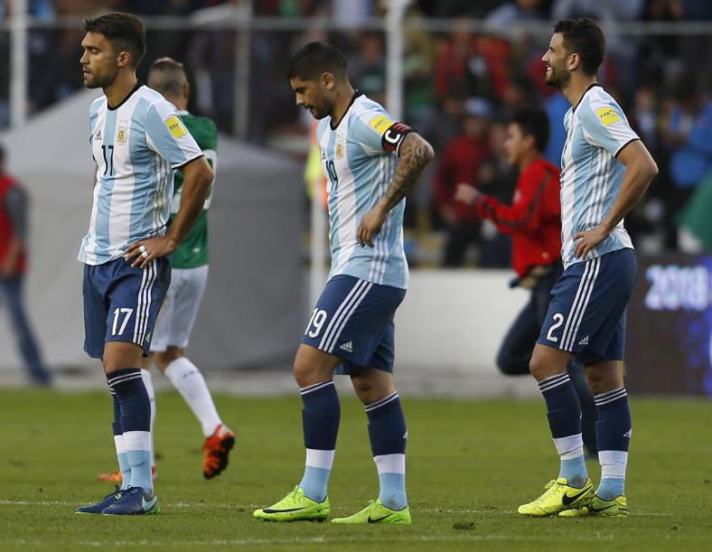 Argentina, sin Messi, perdió con Bolivia