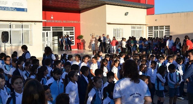 Los chicos de la “Nelson Mandela” iniciaron un nuevo año de escolaridad