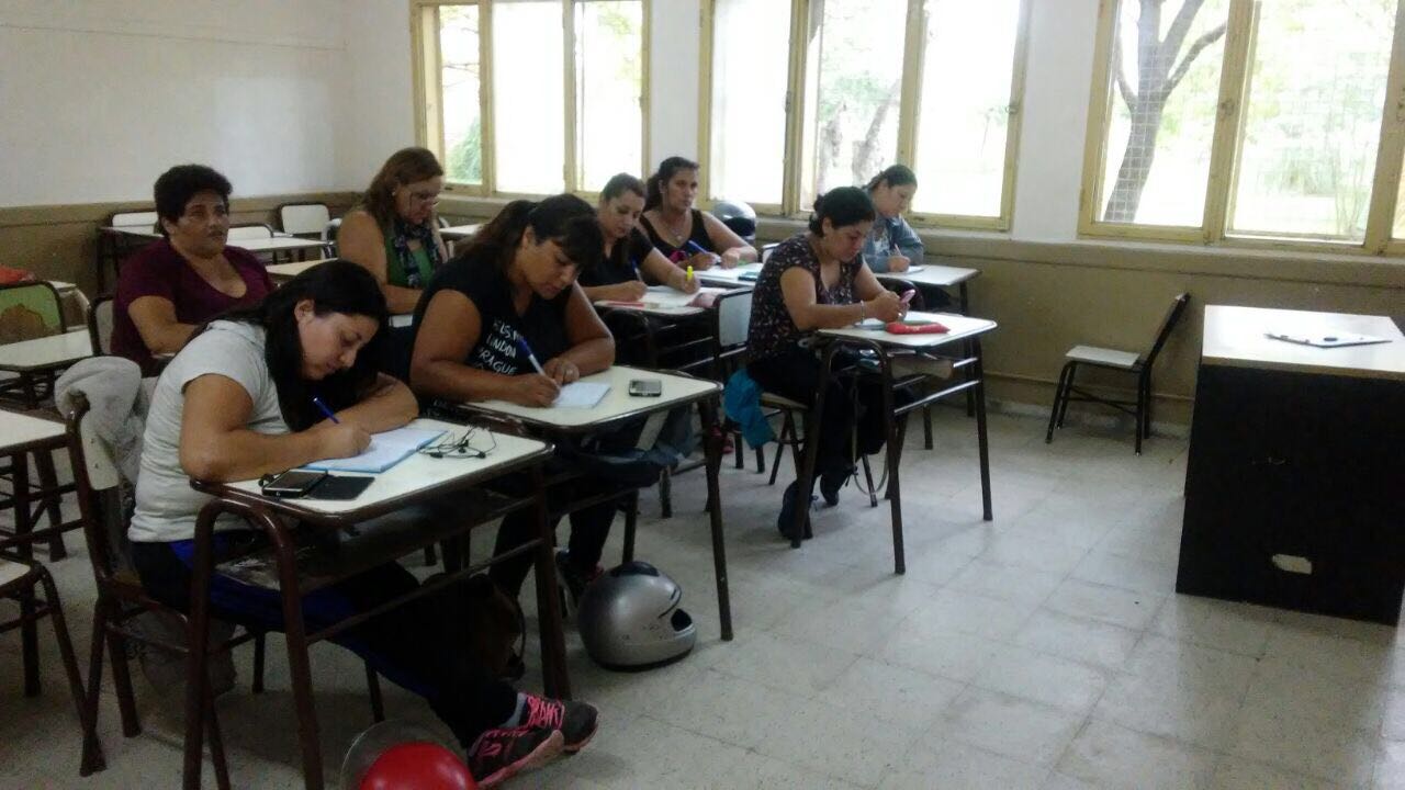 Cursos de capacitación para beneficiarios en Villa Mercedes