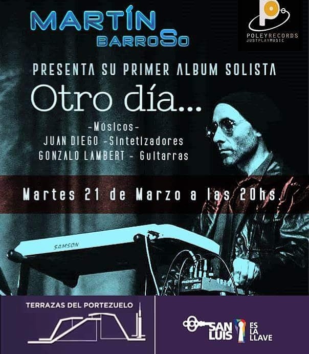 Martín Barroso presenta “Otro día” en el Ciclo Cultural