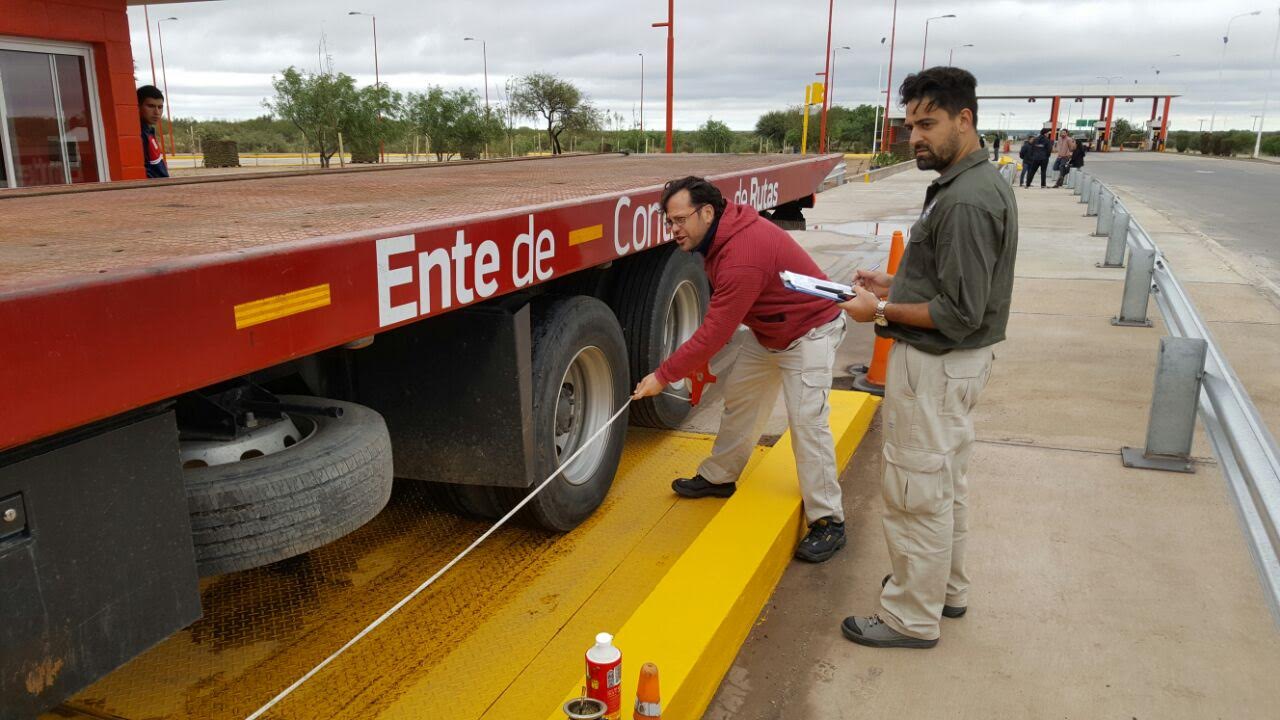 Prueba piloto del sistema de pesaje dinámico