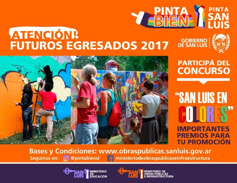 Concurso de egresados 2017: “San Luis en Colores”