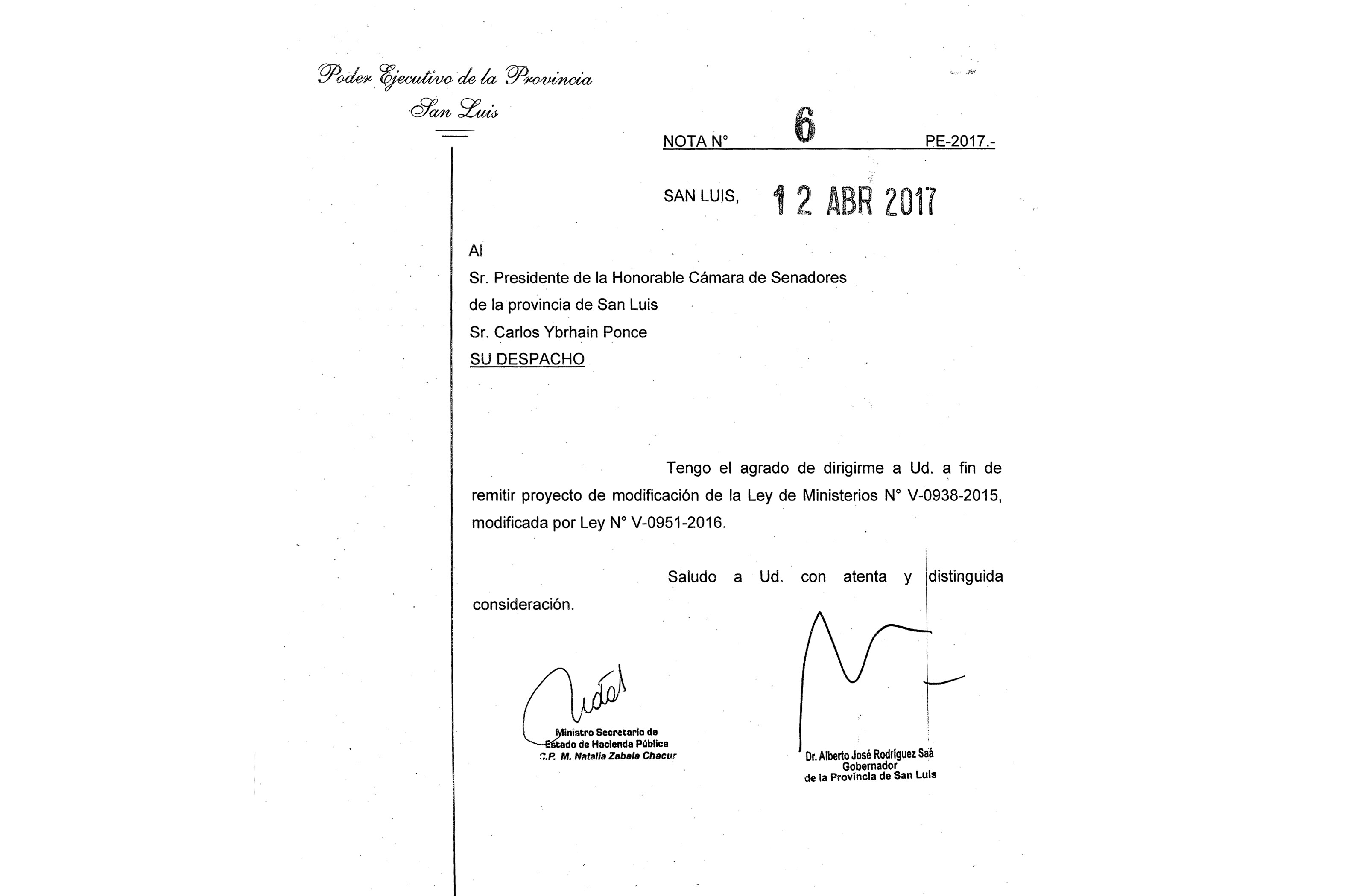 El gobernador envió a la Legislatura el proyecto para la creación de la Secretaría de la Juventud