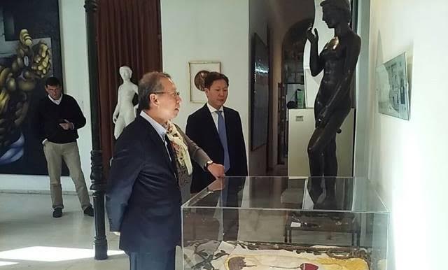 El embajador de Corea del Sur visitó el Museo “Dora Ochoa de Masramón”