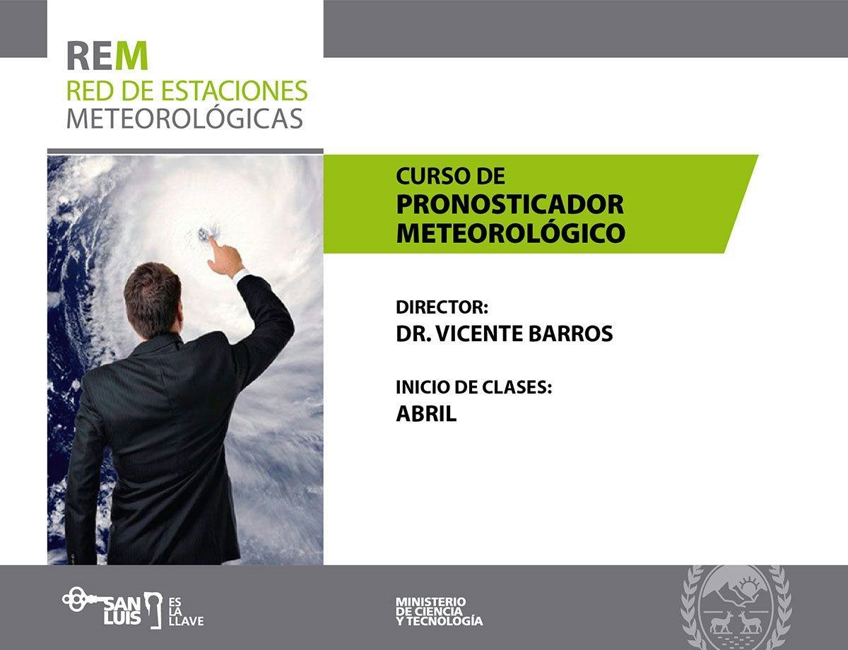 Inicia el curso de Pronosticador Meteorológico